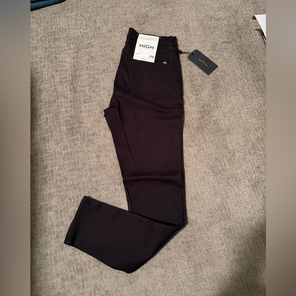 rag & bone Denim - rag & bone High-Rise Skinny Jeans in Black